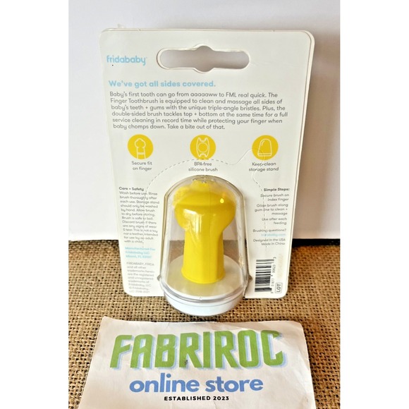 Baby's First Finger Toothbrush with Storage Case, 3 Months and Up, 1pk - Picture 3 of 6